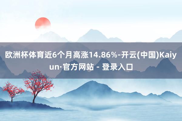 欧洲杯体育近6个月高涨14.86%-开云(中国)Kaiyun·官方网站 - 登录入口