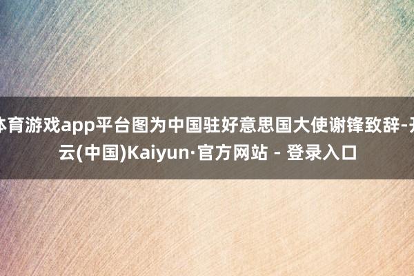 体育游戏app平台图为中国驻好意思国大使谢锋致辞-开云(中国)Kaiyun·官方网站 - 登录入口